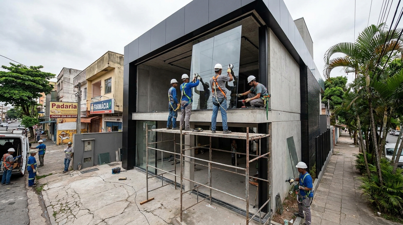 Fachadas para Lojas e Empresas em Osasco‑SP